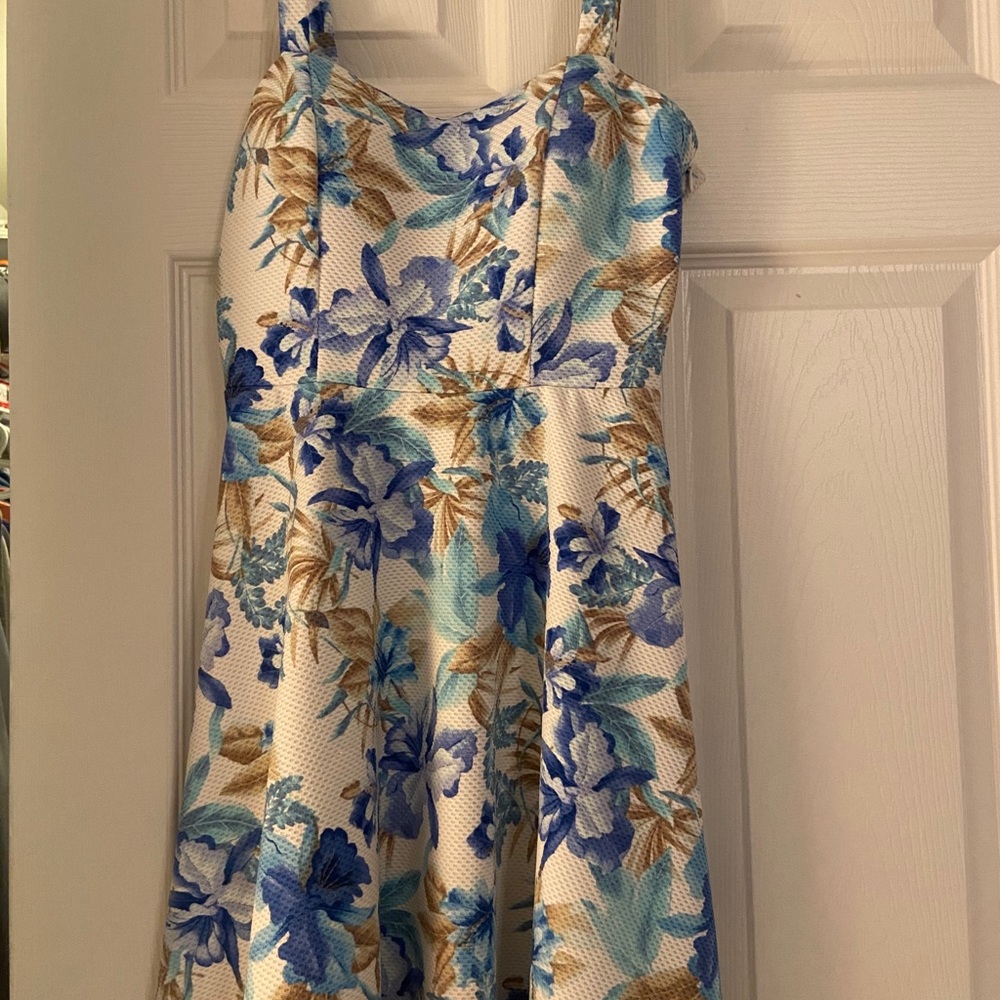 Floral cocktail dress